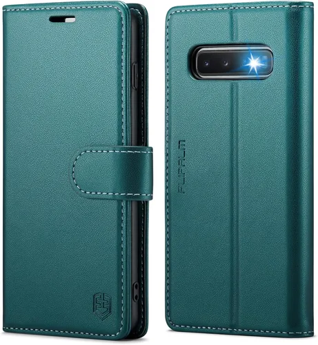 Vista 8 de FLIPALM Funda tipo cartera para Samsung Galaxy S10+/S10 Plus 6.4", color Negro
