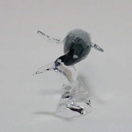Vista 2 de Swarovski SCS - Figura de cristal de diseño de ballena joven