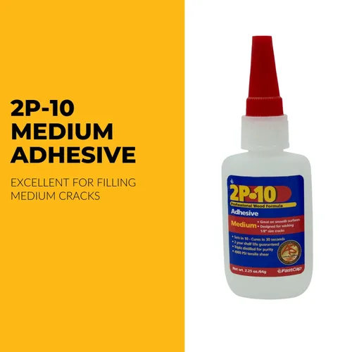 Vista 6 de FastCap Pegamento adhesivo profesional para madera mediano 2P-10, ideal para trabajos de madera, aplicación multiusos, 4000 PSI de tracción