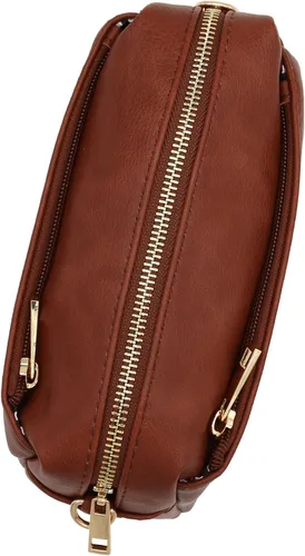 Vista 17 de FashionPuzzle Triple Zip Small Crossbody Bag