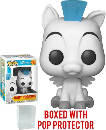 Vista 5 de Funko Pop! Disney: Hercules - Figura de vinilo de Pegasus Baby (incluye funda protectora de caja compatible), multicolor, 3.75 pulgadas