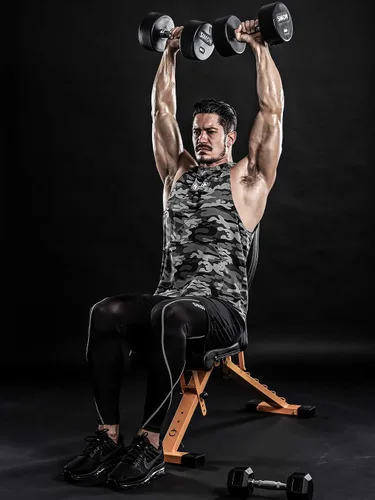 Vista 5 de DRSKIN 2 or 1 Pack Men's Hooded Tank Tops Muscle Cut Off T Shirt Sleeveless Bodybuilding Gym Hoodies Workout Athletic