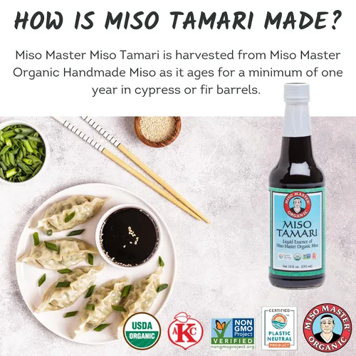 Vista 4 de Miso Master Organic Miso Tamari, 10 onzas