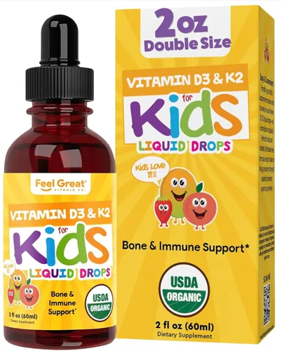 Vista 12 de Gotas Líquidas de Saúco para Niños con Vitamina C y Zinc - 2 fl oz - Suplemento de Apoyo Inmunológico para Niños y Pequeños de 1 a 13 Años Orgánico