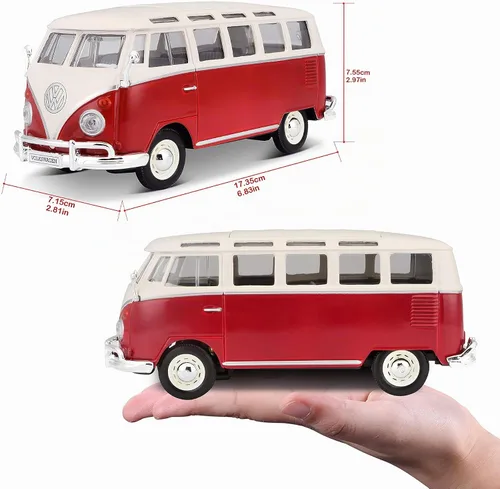 Vista 6 de Maisto 31956 - VW Bus Samba 1:25, los colores pueden variar