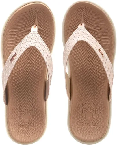 Vista 9 de KuaiLu - Sandalias para mujer, cómodas, buenas para fascitis plantar, buen soporte del arco, estilo pata de gallo, para interior o exterior en verano