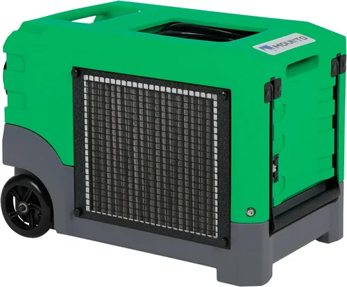 Vista 10 de Mounto MOUNTO - Deshumidificador compacto comercial LGR de 268 Pints con bomba y manguera de drenaje, deshumidificador portátil LGR con ruedas