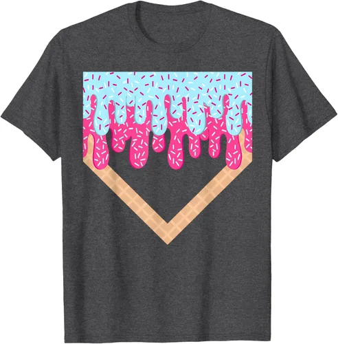 Vista 41 de Baseball Drip Boys Home Plate Ice Cream Sport Players & Fans Camiseta