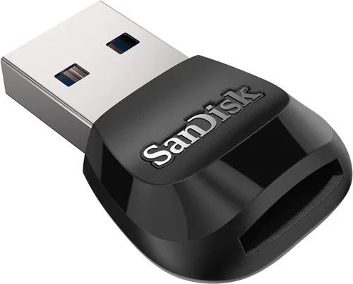 Vista 2 de SanDisk MobileMate - Lector USB 3.0 (SDDR-B531-GN6NN) Lector de tarjetas de memoria para tarjetas MicroSD, paquete con (1) adaptador Everything But