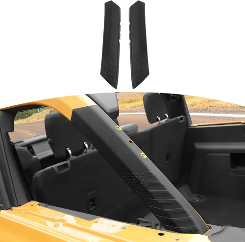 Vista 8 de RT-TCZ Cubierta de barra enrollable para Bronco, protector de pilar D compatible con Ford Bronco 2021 2022 2023 2 2 puertas, accesorios exteriores