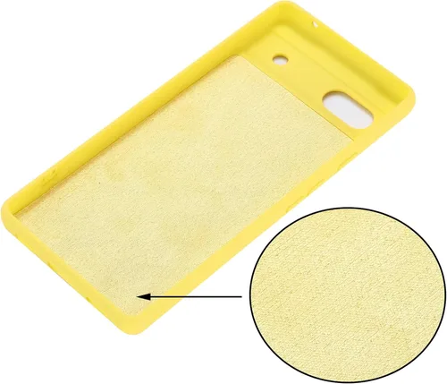 Vista 4 de Compatible con Google Pixel 6a 5G 2022 Funda trasera de silicona delgada a prueba de golpes, cubierta de cuerpo completo, funda delgada para Google