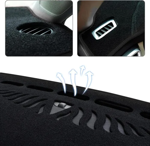 Vista 5 de DHAEY Cubierta de tablero de instrumentos para Nissan Teana J32 2008 2009 2010 2011 2012 cubierta de tablero de instrumentos Mat Parasol