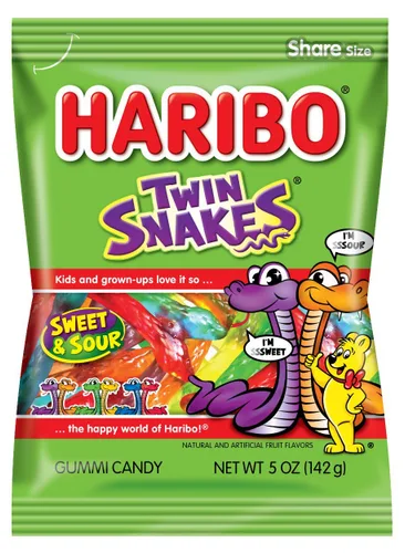 Vista 28 de HARIBO Caramelos de goma, letras del alfabeto, bolsa de 5 onzas (paquete de 12)