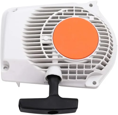 Vista 3 de Conjunto de arranque de retroceso para Stihl MS240 024 MS260 026 Motosierra # 1121 080 2101 con cuerda de tracción de 6.6 ft