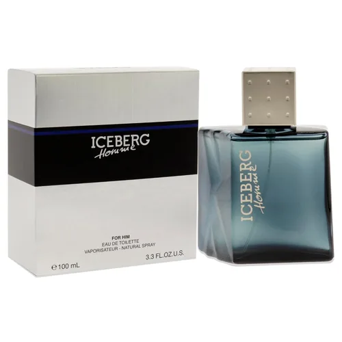 Vista 3 de Iceberg Homme - Fragancia aromática Fougere para el caballero clásico, colonia EDT limpia y refrescante para hombres, notas cítricas frescas
