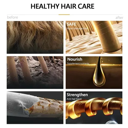 Vista 7 de Yocisku Champú de tinte para cabello negro 3 en 1 para hombres y mujeres, color de cabello para cobertura del 100% de las canas, champú para canas