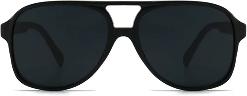 Vista 2 de Dollger Retro Aviator Polarized Sunglasses for Women Men Classic Large Frame Vintage 70s Sunglasses