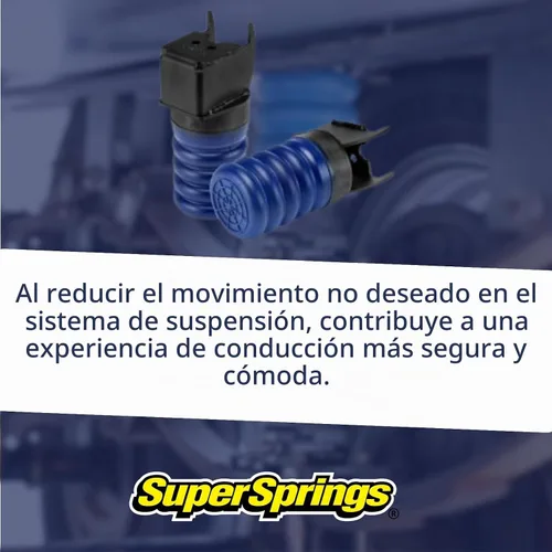 Vista 5 de SuperSprings SSR-117-40 SumoSprings Trasero para Ford F-150, Azul, 1000 lbs.