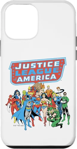 Vista 16 de Funda para iPhone 16 DC Comics Justice League Of America Group Shot