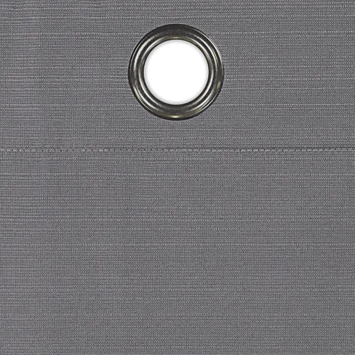 Vista 4 de Eclipse Talisa - Cortinas opacas aisladas para ventana de sala de estar (2 paneles), 37 x 63 pulgadas, color gris