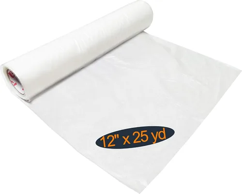 Vista 3 de HimaPro Wash Away - Estabilizador de bordado soluble en agua para máquina de 12 pulgadas x 25 yardas, se disuelve en agua tibia y fría, no tóxica
