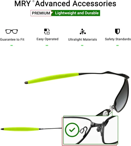 Vista 4 de Mryok Kits de boquillas de repuesto para gafas de sol Oakley Whisker - Opciones