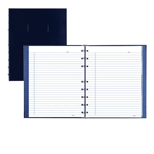 Vista 13 de Blueline Notepro - Cuaderno de composición negro, 9.25 x 7.25 pulgadas, 192 páginas rayadas (A9C.81)