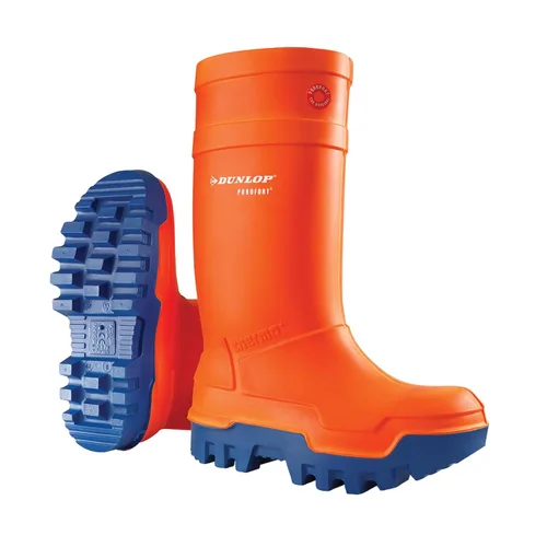 Vista 12 de Dunlop PUROFORT THERMO+C662933 Botas Wellington de seguridad para hombre S5 CI SRC Verde 37