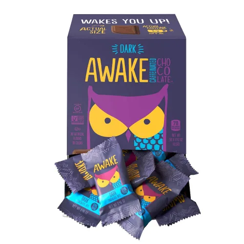 Vista 6 de Awake Chocolate Aperitivos de chocolate con leche