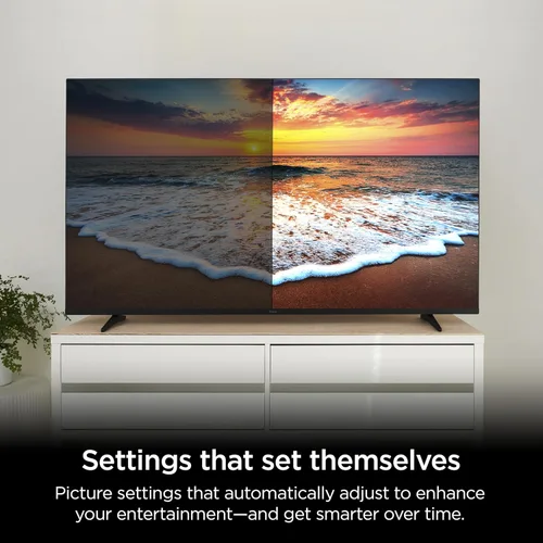 Vista 5 de Roku Smart TV – 55 pulgadas Pro Series 4K QLED RokuTV con retroiluminación Roku Voice Remote Pro, Dolby Vision IQ, frecuencia de actualización