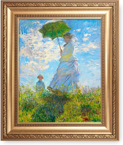 Vista 294 de A&T ARTWORK Antibes Seen from The Salis Gardens de Claude Monet Las Obras de Arte Clásico Mundial Reproducciones, Impresiones de Arte en Lienzo