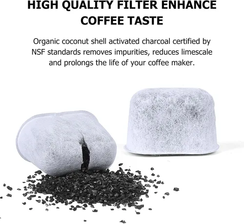 Vista 3 de Filtros de agua de repuesto de primera calidad compatibles con Keurig, paquete de 6 por Fanativita, se ajustan a todas las cafeteras Keurig