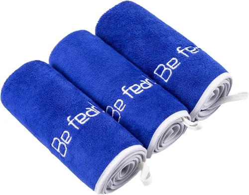 Vista 14 de Juego de toallas de gimnasio de microfibra para hombres y mujeres, toallas súper suaves y de secado rápido para fitness, yoga, ciclismo, natación