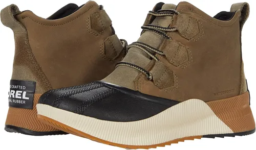 Vista 10 de Sorel Out N About lll - Botas impermeables clásicas para mujer Taffy/Bisque ligero