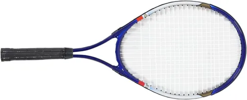 Vista 5 de Raqueta de tenis, equipo de tenis de 27 pulgadas de aleación de aluminio de nailon recreativo raqueta de tenis con bolsa de raqueta