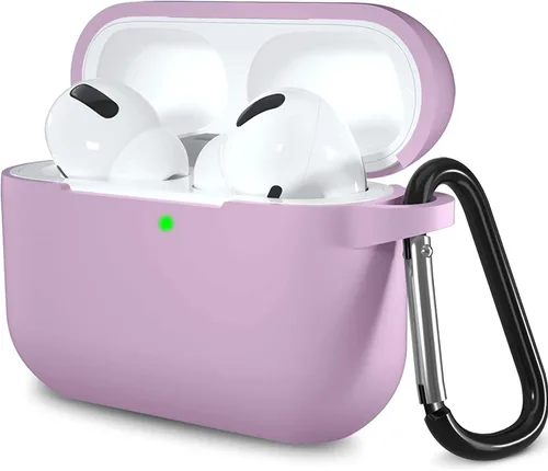 Vista 14 de Lerobo Funda compatible con AirPods Pro, funda protectora de silicona suave diseñada para Apple AirPod Pro 2, funda de carga para mujeres y hombres