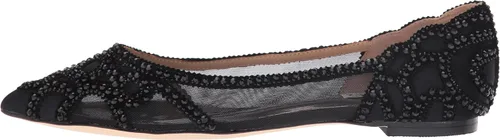 Vista 9 de Badgley Mischka Punta plana Gigi para mujer