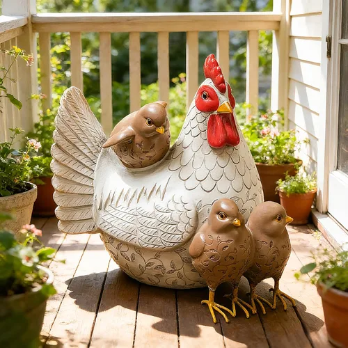 Vista 10 de Teaeeno Divertido gnomo de jardín con cacto, divertida figura de gnomo, estatua de césped de 8 pulgadas de profundidad, estatua de arte de patio