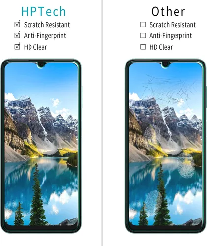 Vista 2 de Protector de pantalla de vidrio templado diseñado para Samsung Galaxy A13 5G, fácil instalación, sin burbujas, compatible con fundas