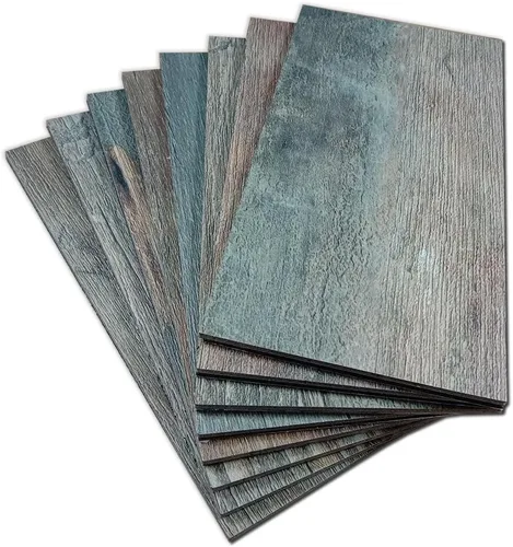Vista 13 de XUANINY 32 azulejos de metal para salpicaduras de metal autoadhesivos, mosaico de aluminio autoadhesivo, adhesivo de pared 3D para cocina metro