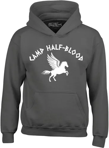 Vista 6 de shop4ever Sudaderas con capucha Camp Half Blood White