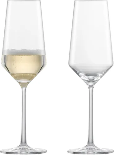 Vista 10 de ZWIESEL GLAS Juego de copas de vino tinto Burdeos pura (juego de 2), copas de Burdeos para vino tinto, copas de cristal Tritan aptas