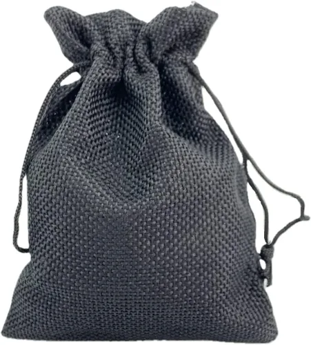 Vista 75 de Palmhomee Paquete de 20 bolsas de regalo de arpillera con cordón, bolsas de joyería de lino, bolsas de yute de boda para joyas y bolsas