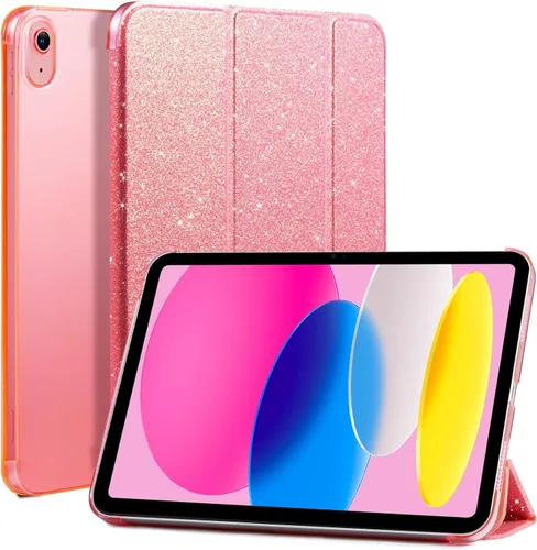 Vista 35 de CoBak Funda para iPad (A16) 11ª generación de 11 pulgadas 2025, iPad de 10.9 pulgadas 2022, funda protectora delgada con carcasa trasera translúcida