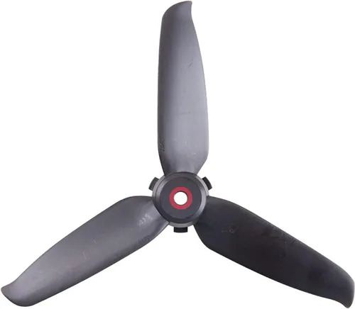 Vista 2 de DJI FPV Drone 5328 hélices de 3 aspas, accesorios de repuesto de liberación rápida de bajo ruido (8 piezas - 4CW 4CCW, negro)