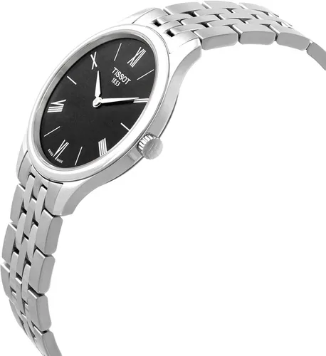 Vista 4 de Tissot Tradition T0632091105800 - Reloj de cuarzo para mujer esfera negra