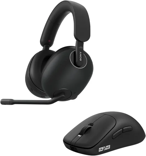 Vista 12 de Auriculares para juegos Sony INZONE H9, auriculares Bluetooth inalámbricos con cancelación de ruido y micrófono, sonido espacial 360, para PC y PS5