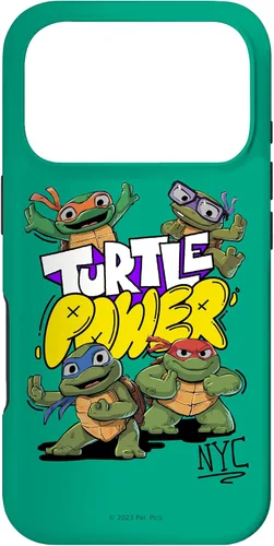 Vista 30 de Teenage Mutant Ninja Turtles: Mutant Mayhem - Funda con diseño de tortuga para iPhone 17