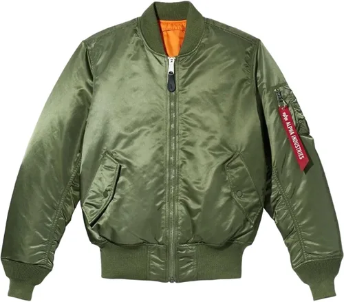 Vista 3 de Alpha Industries MA-1 chaqueta de aviador para hombres.