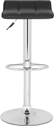 Vista 7 de Safavieh Home Collection Lamita Taburete giratorio ajustable de gas de 22.4 a 30.9 pulgadas